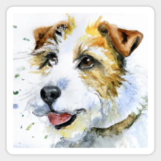 Parson Russell Terrier Watercolor - Dog Lovers Magnet